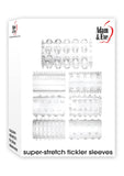 Adam & Eve Toys Super Stretch Tickler Sleeves