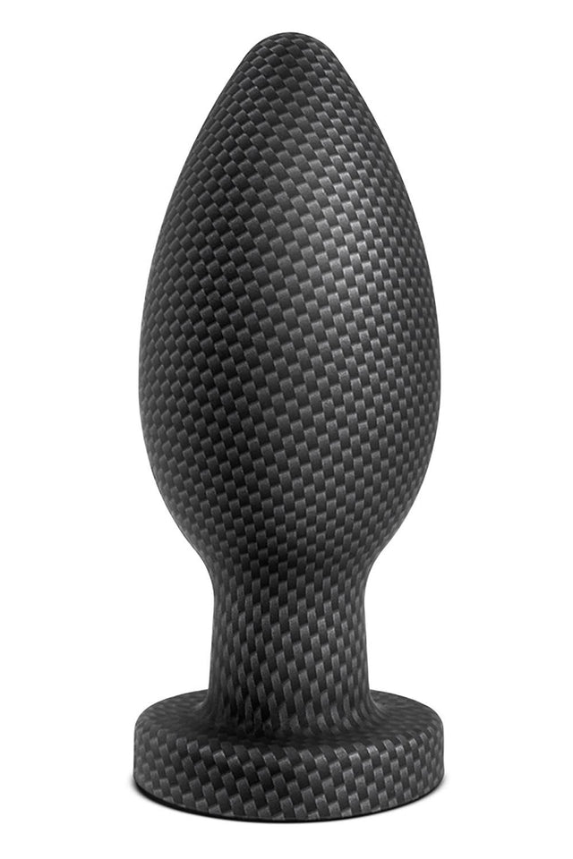 Blush Novelties Spark - Gently Tapered Large 6.5 Anal Butt Plug - Platinum Puria Silicone Enveloped in Satin Ultrasilk - 2.5 Max