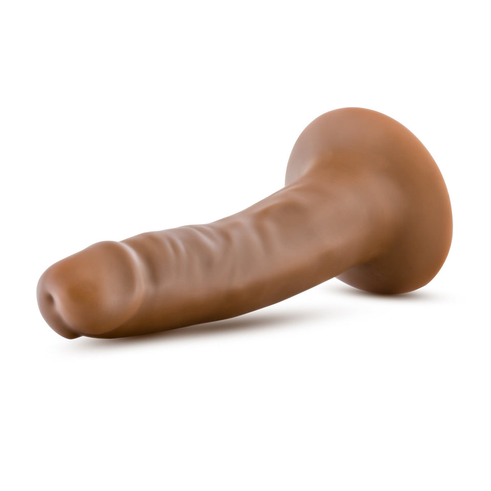 Blush Dr. Skin - 5 12 Inch Soft Realistic Dildo With Suction Cup - Pegging Anal Strap On Tiny Small Harness Compatible Dildo Adu