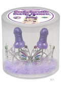 Pipedream Penis Tiara With Hanging Pecker Purple