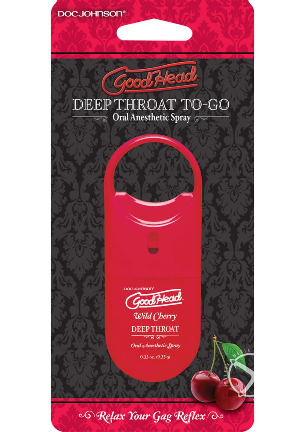 Doc Johnson, (N10485) Wild Cherry 0.33 Fl Oz