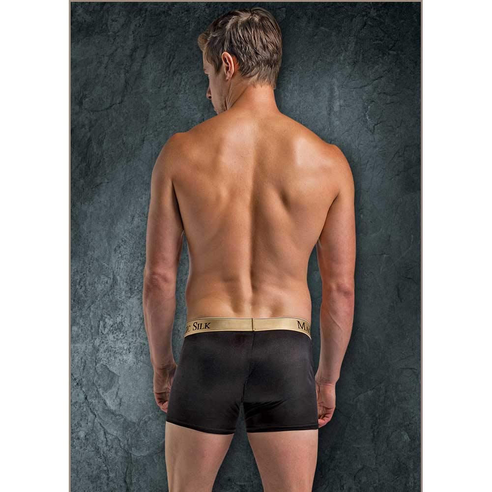 Magic Silk Button Short, Black, Extra Large