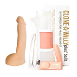 Clone-A-Willy Do-It-Yourself Penis and Balls Molding Kit (Light Skin Tone)