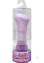 Luv Touch Contour Vibe Waterproof, Purple, 6 Inch