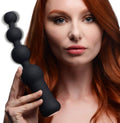 (D) Master Series Deluxe Voodo Beads 10X Anal Beads Vibrator
