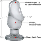 Raging Stallion Helmet Head, Large, Clear