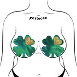 Pastease Holographic Green Clover Full Coverage