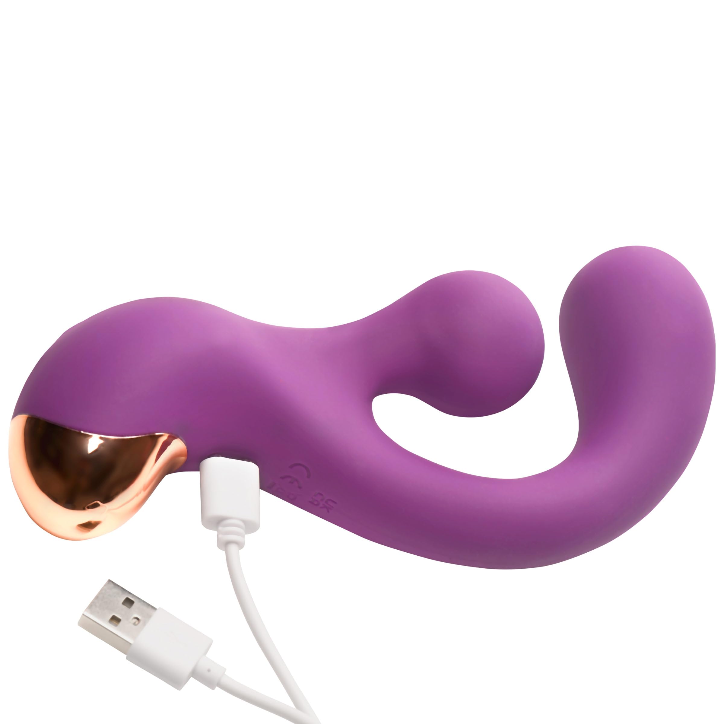 BANG! Gyro Rabbit Silicone Vibrator Purp