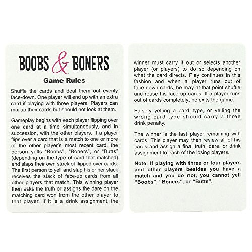 Boobs & Boners - Card Game