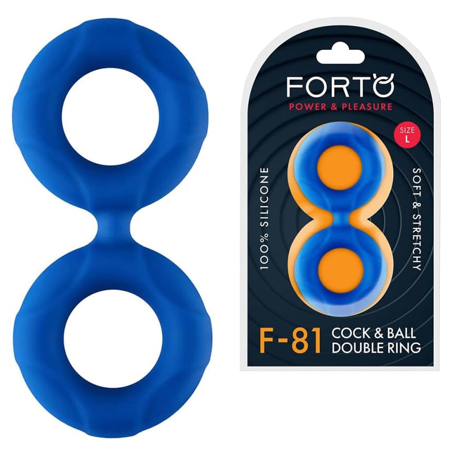 Forto F-81:Double Ring Liqu Sili 51mm Bl