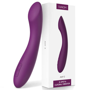 Gspot Vibrator Dildo Sex Toys - SVAKOM Female Vibrating Dildos Clitoral Stimulator Personal Massager Adult Toy with 5 * 5 Vibrat