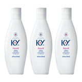 K-Y Liquid Lube Personal Lubricant New Water-Based Formula Safe for Anal Use Safe to Use with Latex condoms for Men Women and co