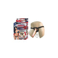 Real Skin All American Real Skin Whoppers Dong with Universal Harness Flesh Dildo, 7 Inch