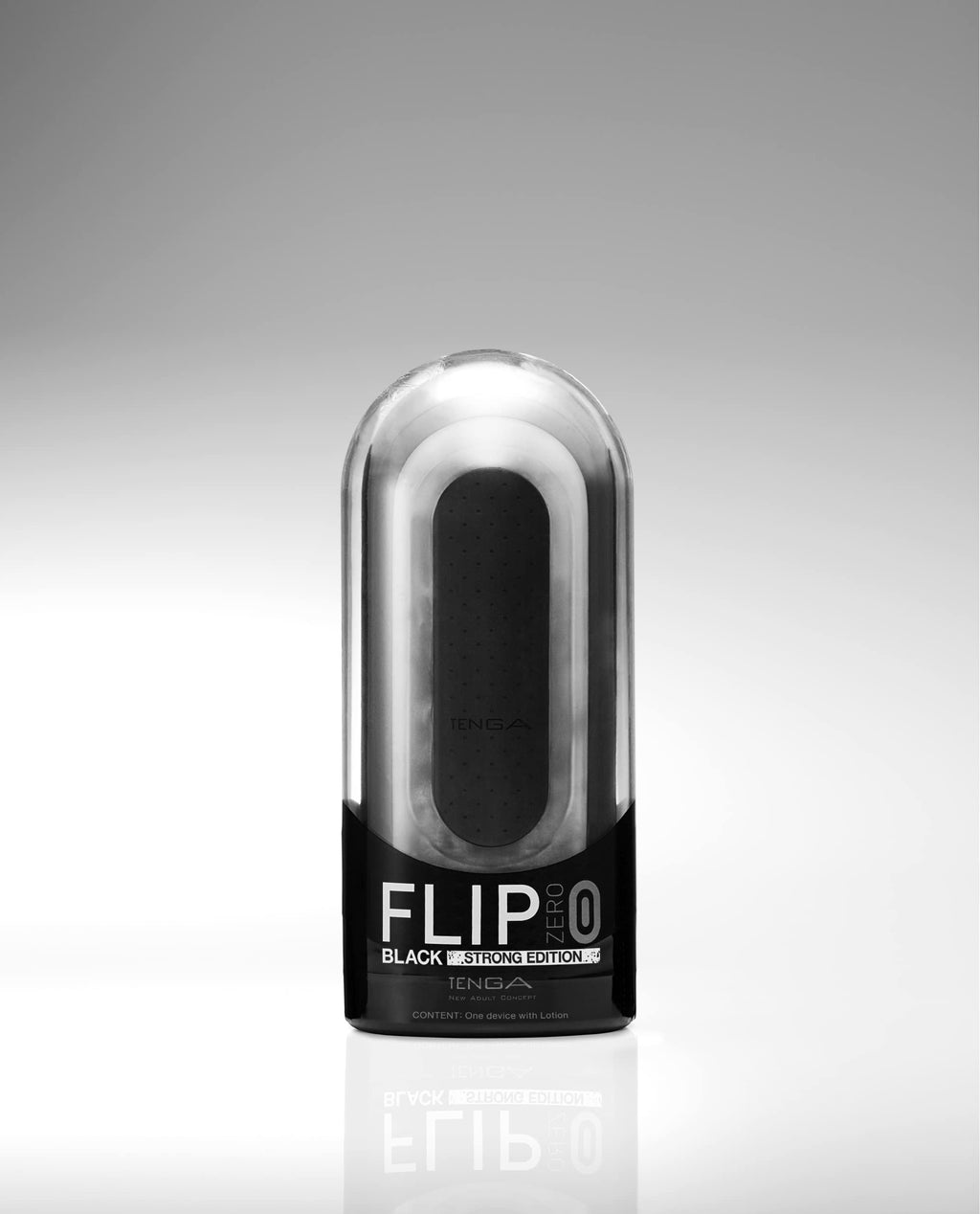 Tenga Flip 0 (Zero) Men Masturbation Device, Reusable Pleasure Toy Cup Massager And Personal Masturbation Toy, Tfz-002 Black