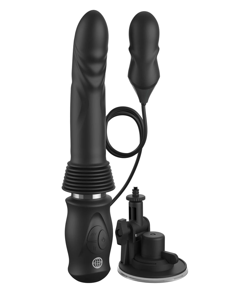 Fetish Fantasy Ultimate Silicone Thruster - Black