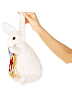 Rabbit Purse O/S White/Gold