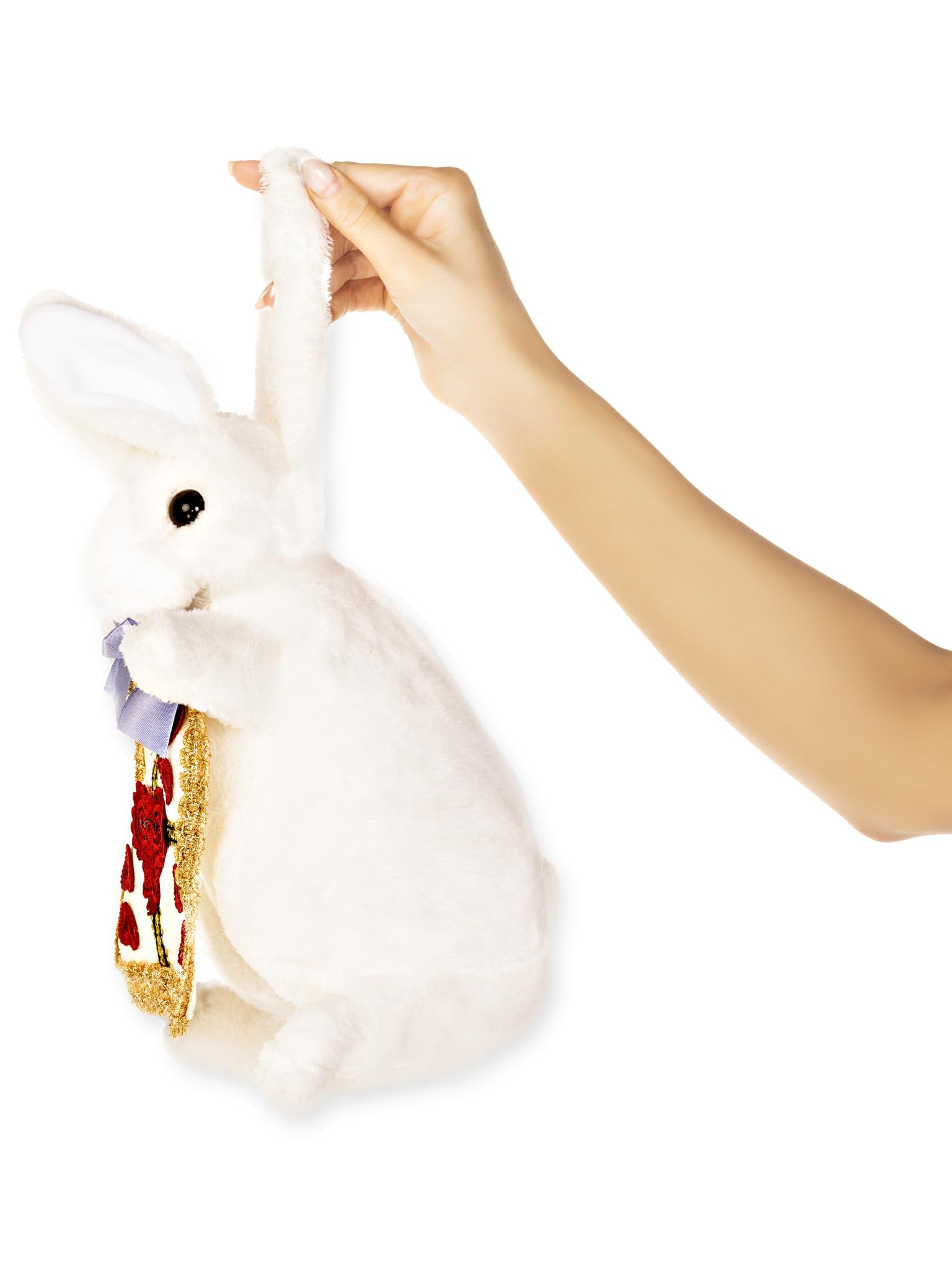 Rabbit Purse O/S White/Gold