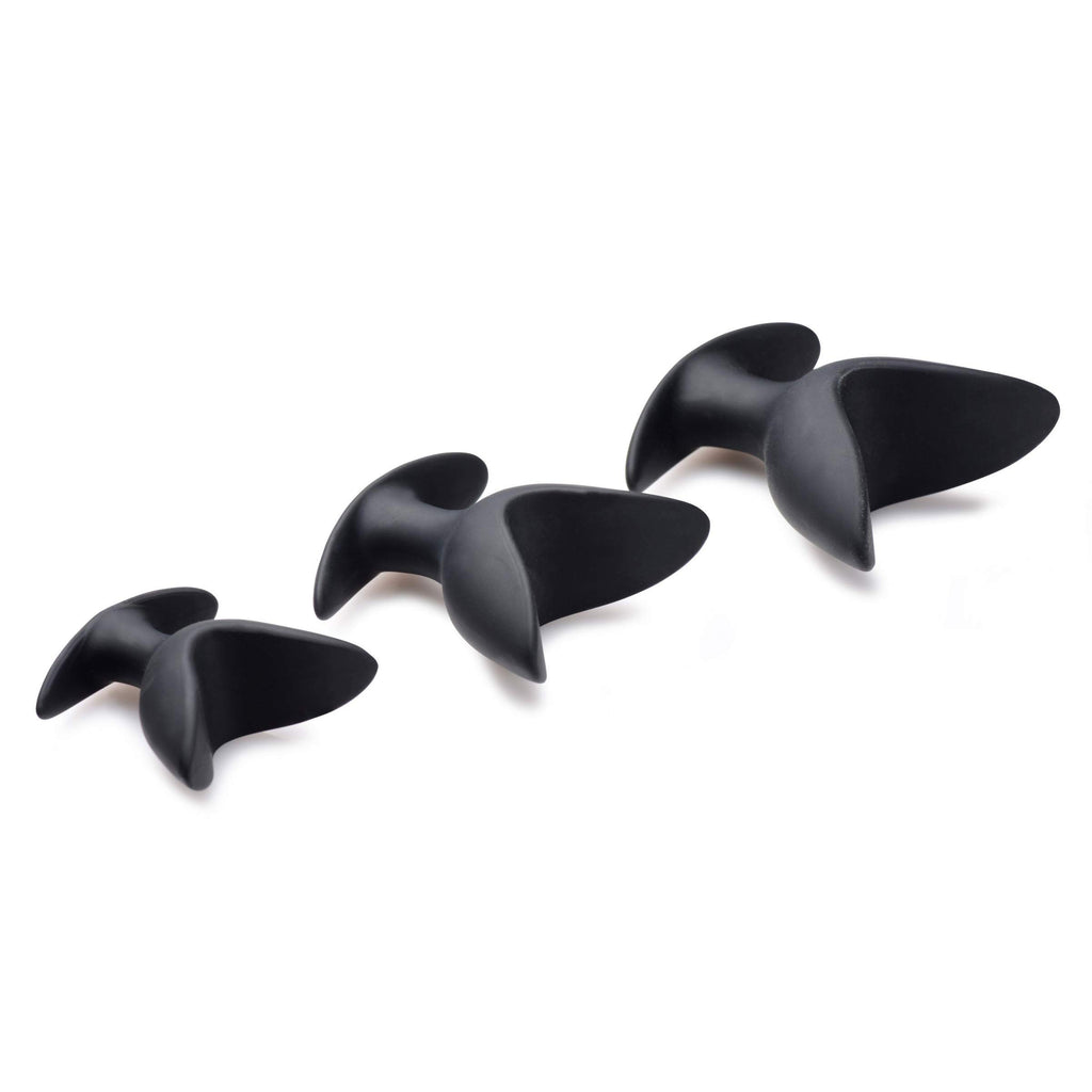 Master Series 3 Piece Silicone Anal Anchor Set