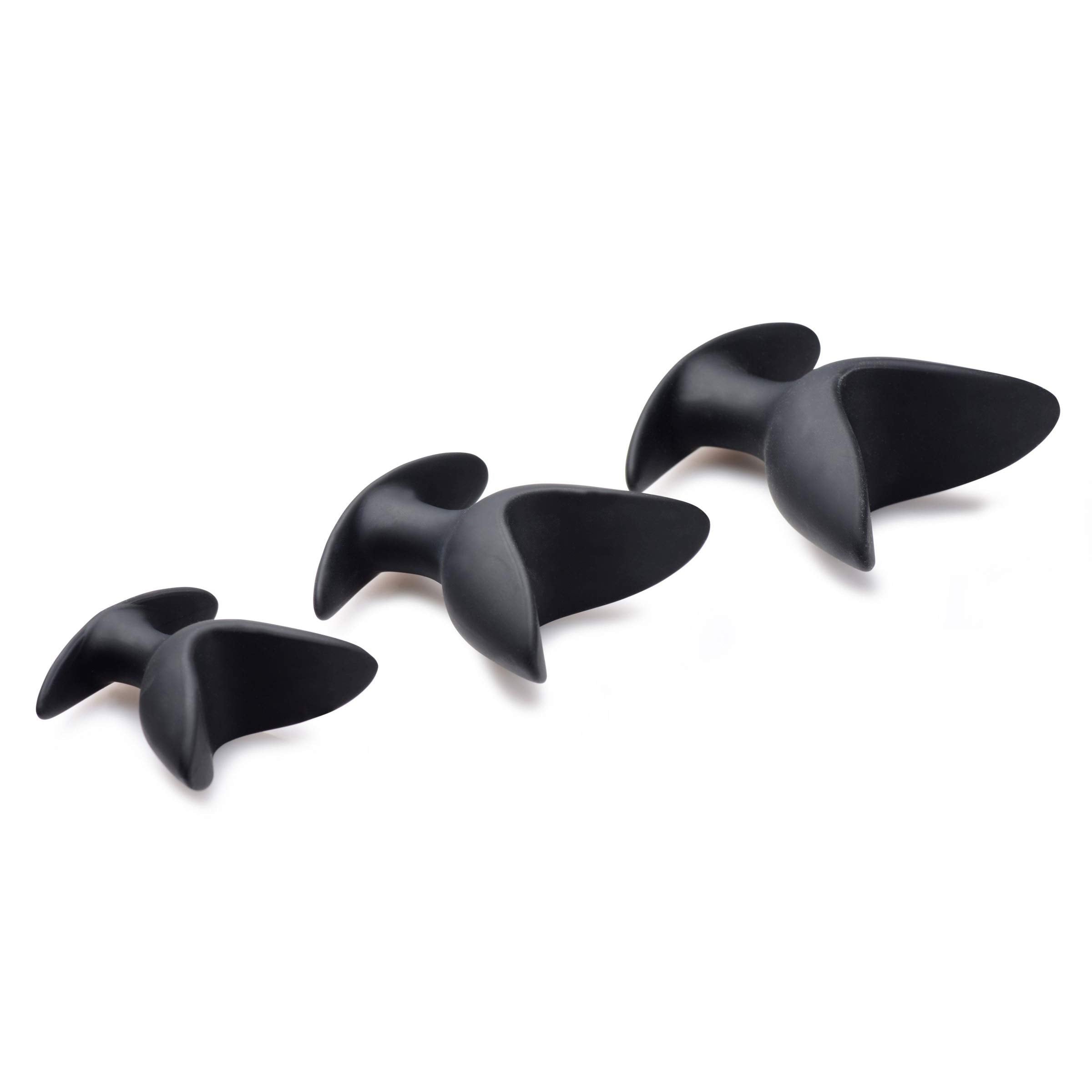 Master Series 3 Piece Silicone Anal Anchor Set
