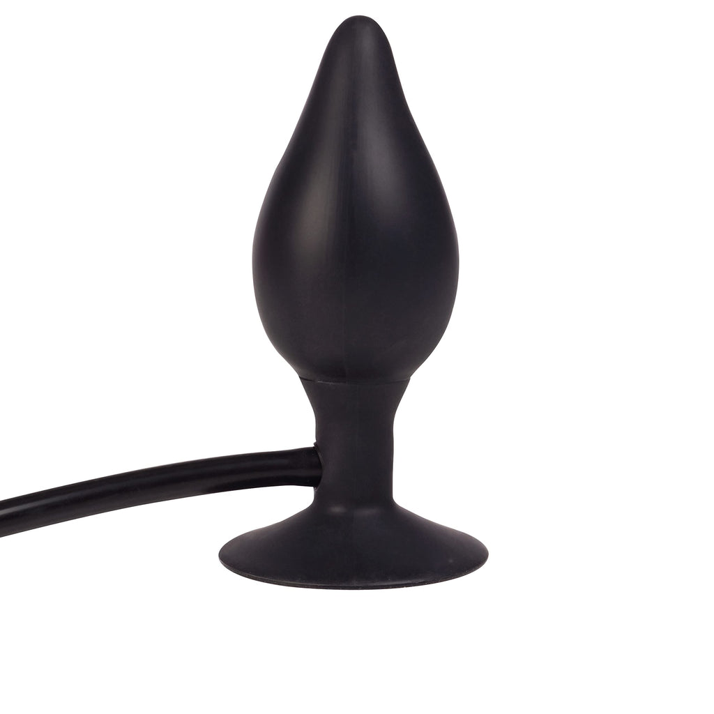 California Exotics Colt Large Pumper Plug Silicone Inflatable Butt Plug, Black