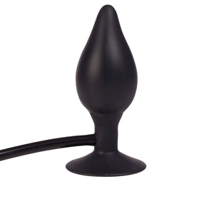 California Exotics Colt Large Pumper Plug Silicone Inflatable Butt Plug, Black