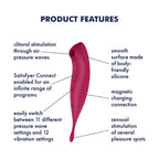 Satisfyer Twirling Pro+Dark Red