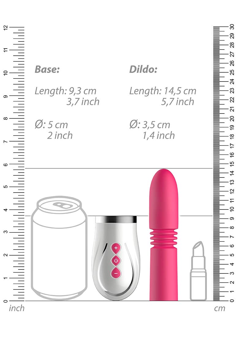 Pumped By Shots America - Thruster - 4 In 1 Rechargeable Couples Pump Kit - Pink