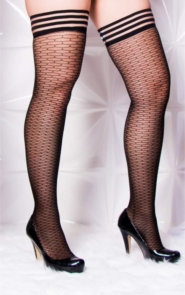 Kixies Bethanne Honeycomb Black Size A