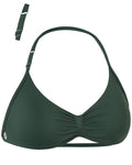 AUROLA Influence Adjustable Strappy Sports Bras for Women,Low Support Seamless Backless Padded Straps Impact Yoga Gym Bra,Eden G