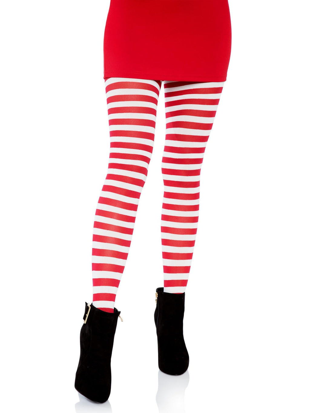 Morris Costumes Ua7100Qrw Tights Striped Plus Red-White