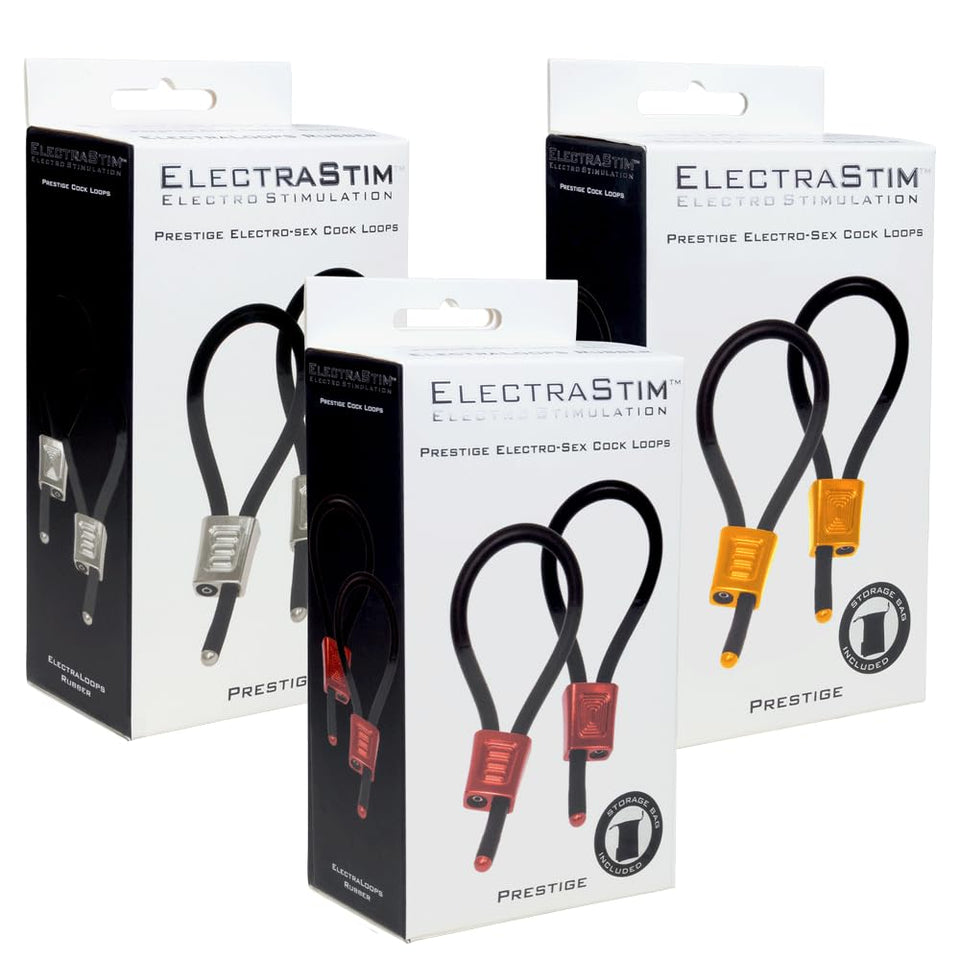 Electrastim Prestige Electro-Sex Cock Loops, Silver