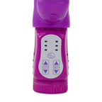 Nasstoys Waterproof Silicone Pure Vibes #74 Purple Bi-Directional, Rotating, Thick Tapered 7-Inch Shaft,
