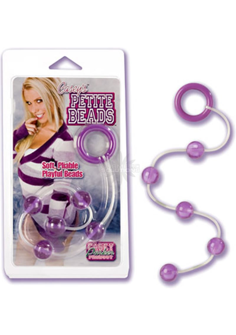 California Exotics Casey Petite Beads, Purple