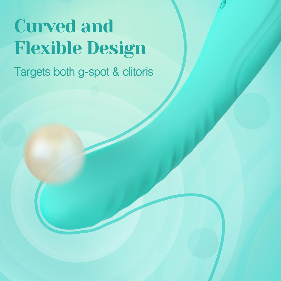 Tracy's Dog Powerful G Spot Vibrator for Deep Penetration, Adult Sex Toys for Women and Couples, Full Silicone Soft Vibrating Di