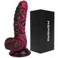 Huge Dildo Adult Sex Toys - 8.26 '' Blowjob Realistic Fantasy Dildos with Strong Suction Cup, G Spot Clitoral Anal Vaginal Forep