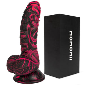 Huge Dildo Adult Sex Toys - 8.26 '' Blowjob Realistic Fantasy Dildos with Strong Suction Cup, G Spot Clitoral Anal Vaginal Forep