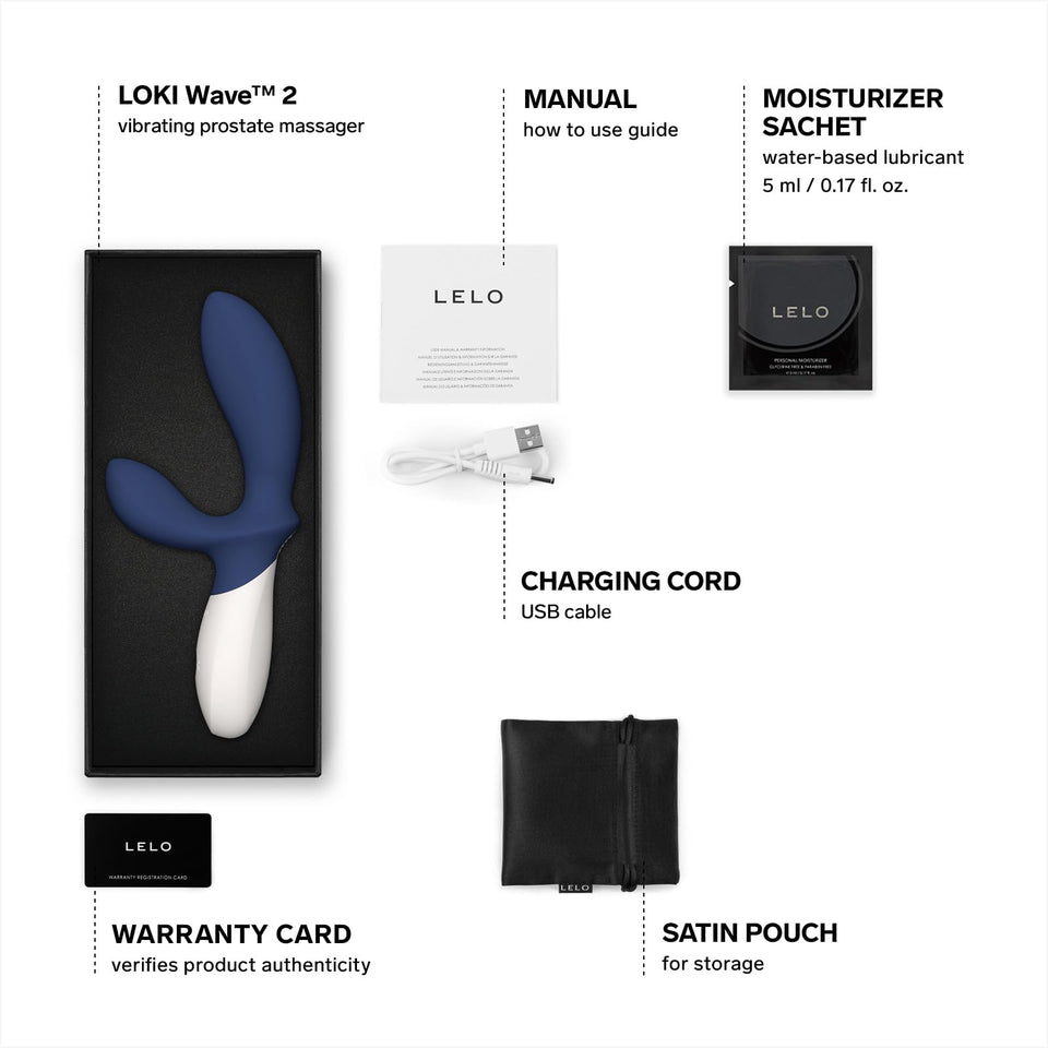 Lelo Loki Wave 2 Base Blue (Net)