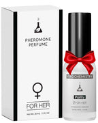 Pheromones For Women (Purity) - Elegant, Ultra Strength Organic Fragrance Body Perfume Spray (1 Fl. Oz Spray) (Human Grade Phero
