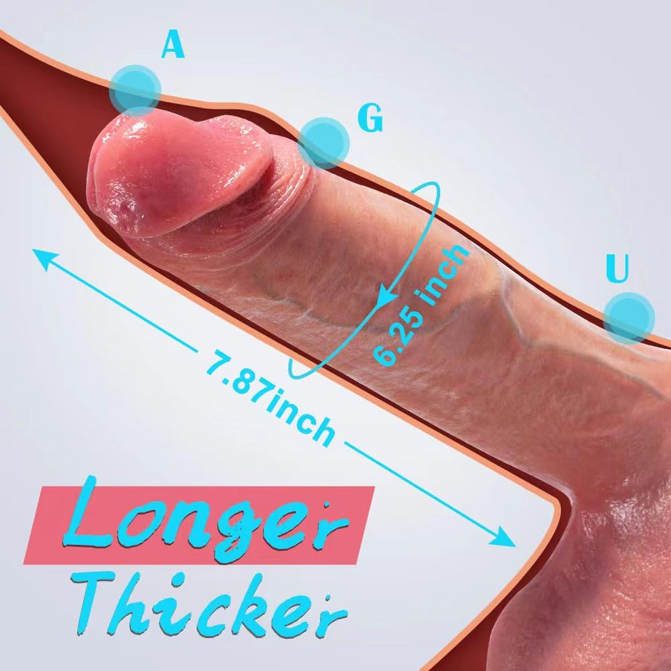 10.43in Flesh Realistic Dildo Sex Toys for Couples Male & Female & Gays,Huge Dildo with Strong Suction Cup, Big Size Anal Dildo
