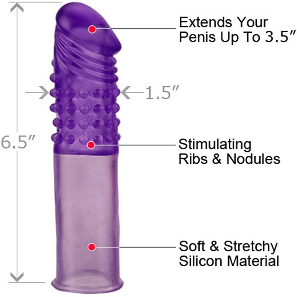 Pipedream Mega Stretch Penis Extension, Purple