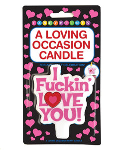 I F*Ckin Love You Candle