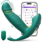 Sex Toys Remote Control Vibrator - Wearable App Control G Spot Vibrator with 9 Wiggling & 9 Vibration, Sex Toys for Women, Anal