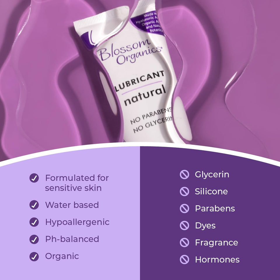 Blossom Organics Natural Lubricant 4Oz