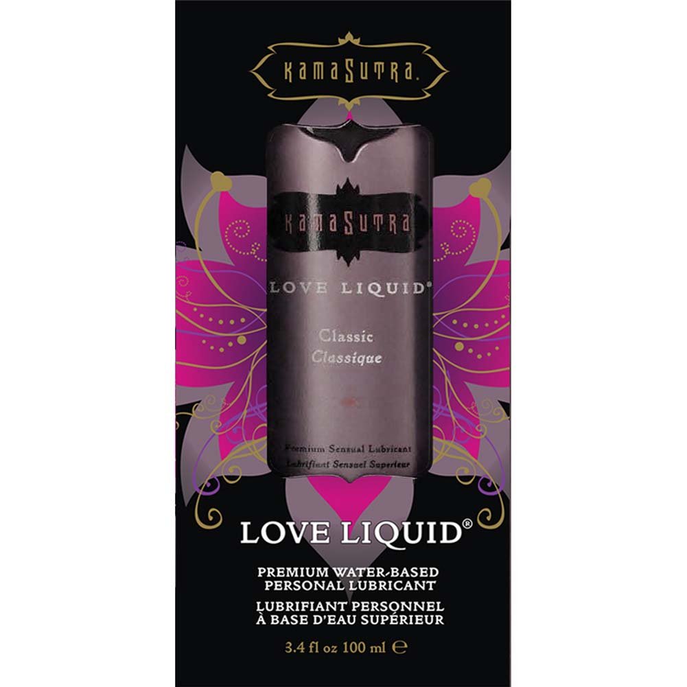 Kamasutra Love Liquid Classic Premium Lubricant, 3.4 Ounce