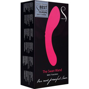 The Swan Wand Powerful Vibrator, Quiet Silicone Massager, Waterproof And Rechargeable Clitoral Stimulator, Multi-Function, Multi