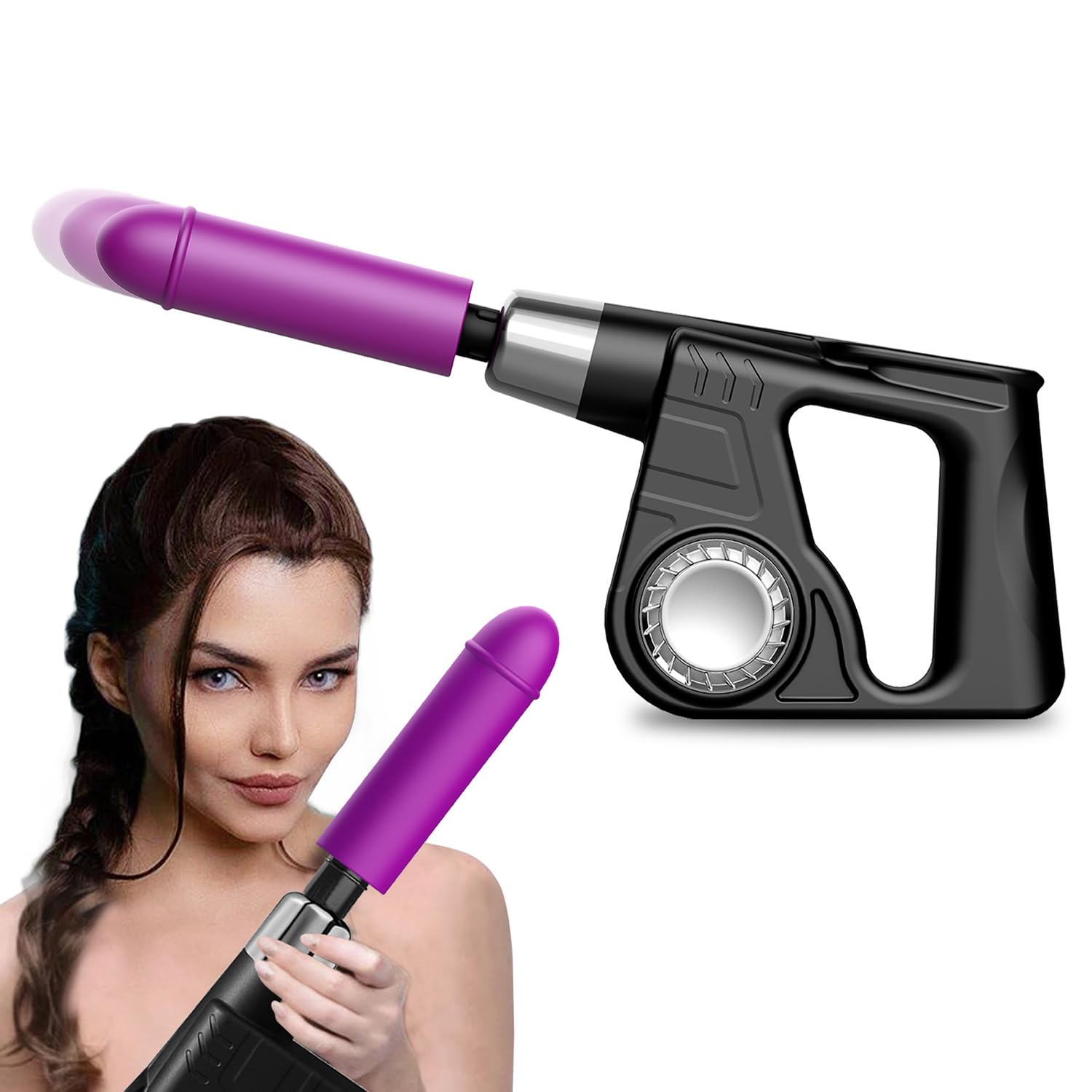 Sex Machine Powerful Vibrator Adult Sex Toys, Thrusting Dildo Handheld, Fucking Dildo Machine Gun Dildos Prostate Anal Vibrators