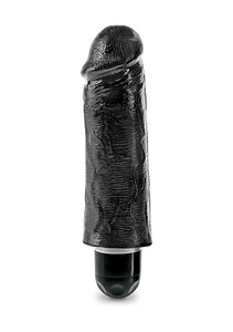 (D) King Cock 5 Vibrating Sti Black Vibrator ''