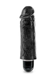 (D) King Cock 5 Vibrating Sti Black Vibrator ''