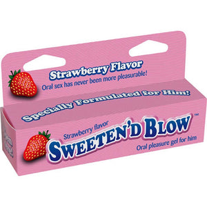 Sweeten D Blow: Strawberry Oral Gel