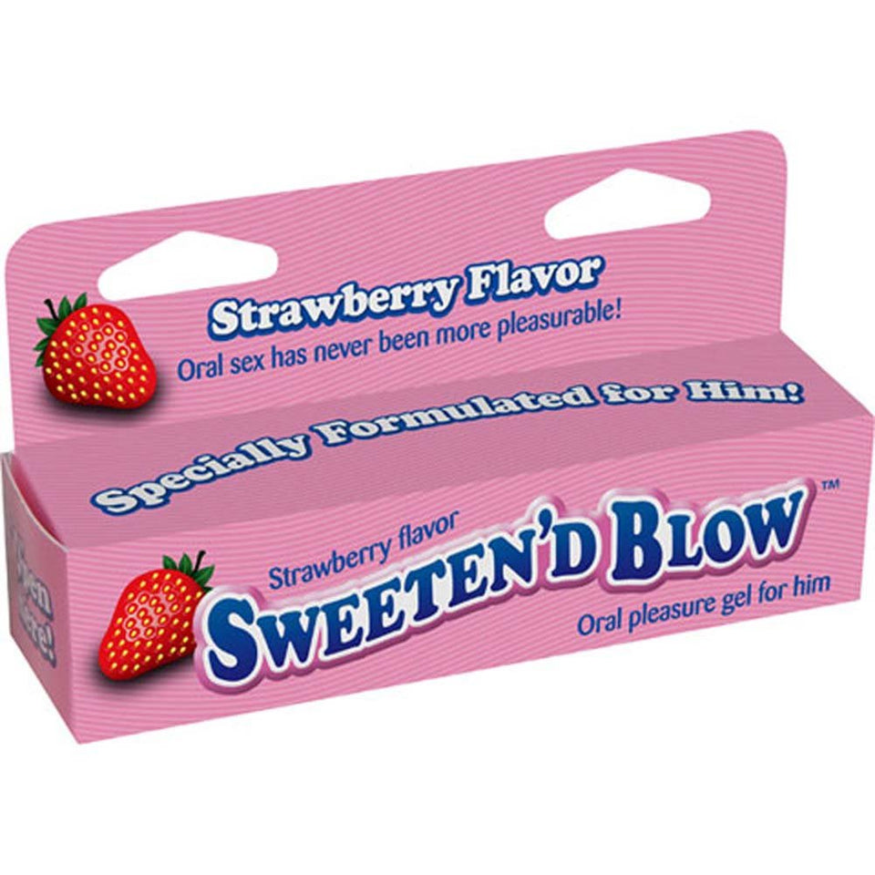 Sweeten D Blow: Strawberry Oral Gel